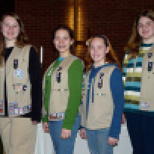Michigan girls receive God and Church Awards